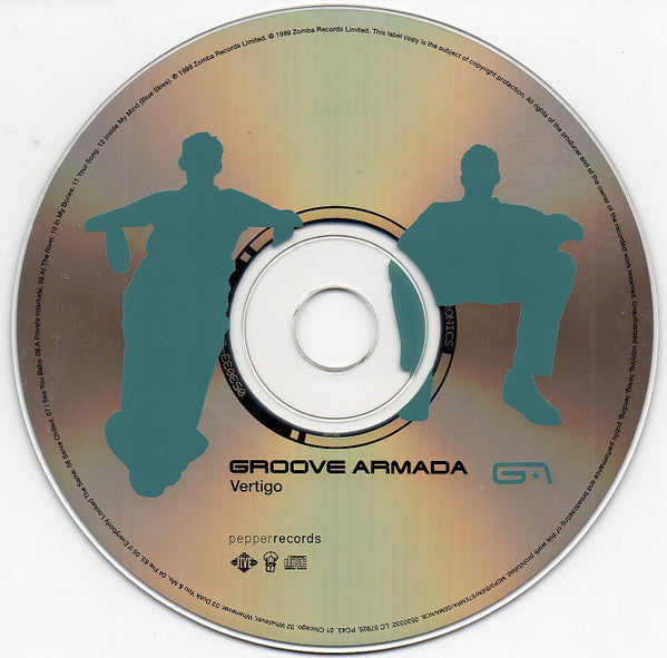Groove Armada : Vertigo (CD, Album, Dis)