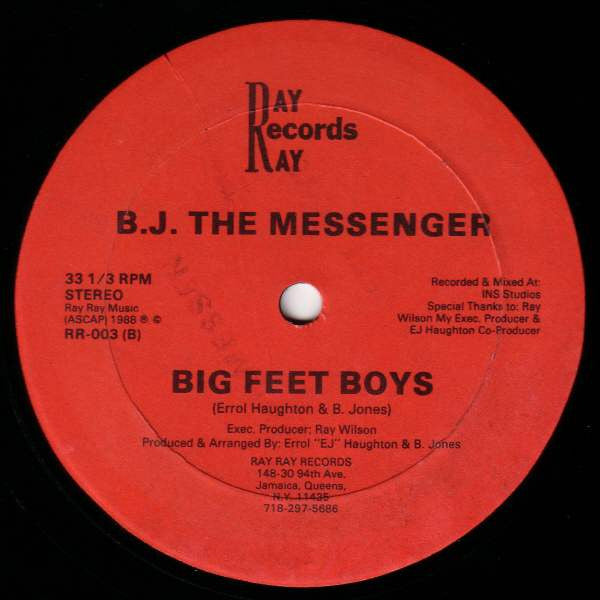 B.J. The Messenger : Night Freak (12")