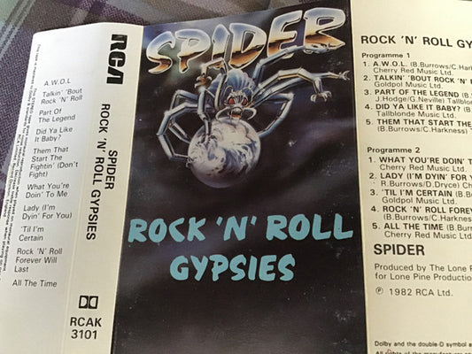 Spider (6) : Rock 'N' Roll Gypsies (Cass, Album)