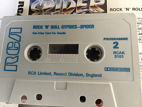 Spider (6) : Rock 'N' Roll Gypsies (Cass, Album)