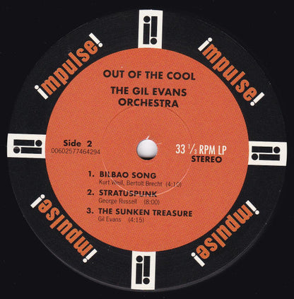 The Gil Evans Orchestra* : Out Of The Cool (LP, Album, RE)