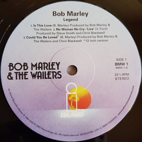 Bob Marley And The Wailers* : Legend (The Best Of Bob Marley And The Wailers) (2xLP, Comp, Ltd, RE, RM, 35t)