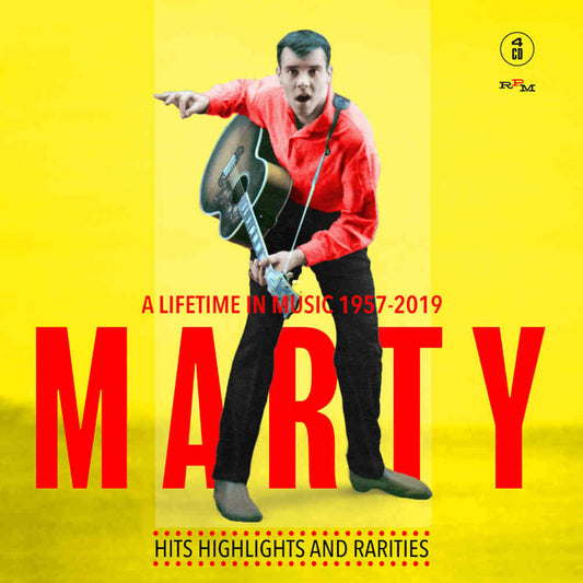 Marty Wilde : A Lifetime In Music 1957-2019 - Hits Highlights And Rarities (4xCD, Comp, Mono)