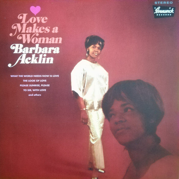 Barbara Acklin : Love Makes A Woman (LP, Album, RE, S/Edition)