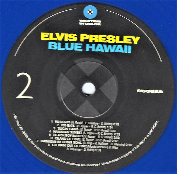 Elvis Presley : Blue Hawaii (LP, Album, Ltd, RE, Blu)