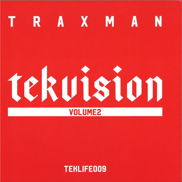 Traxman : Tekvision Volume 2 (LP, Album)