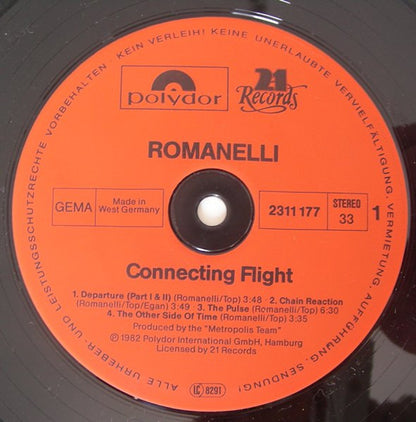 Romanelli* : Connecting Flight (LP, Album)