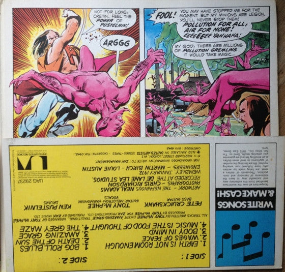 Groundhogs* : Who Will Save The World? The Mighty Groundhogs (LP, Album)