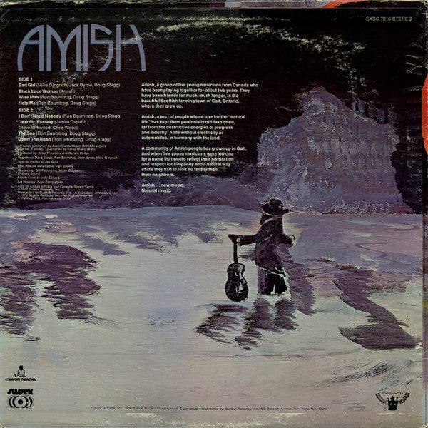 Amish : Amish (LP, Album)