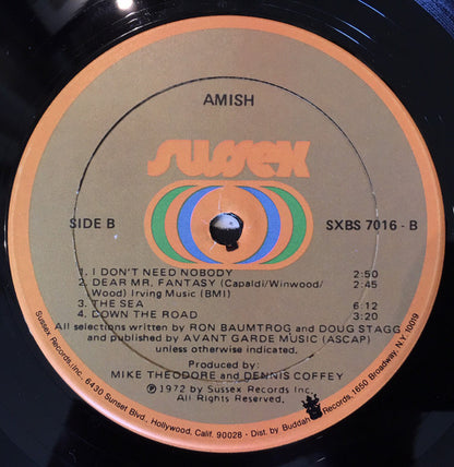 Amish : Amish (LP, Album)