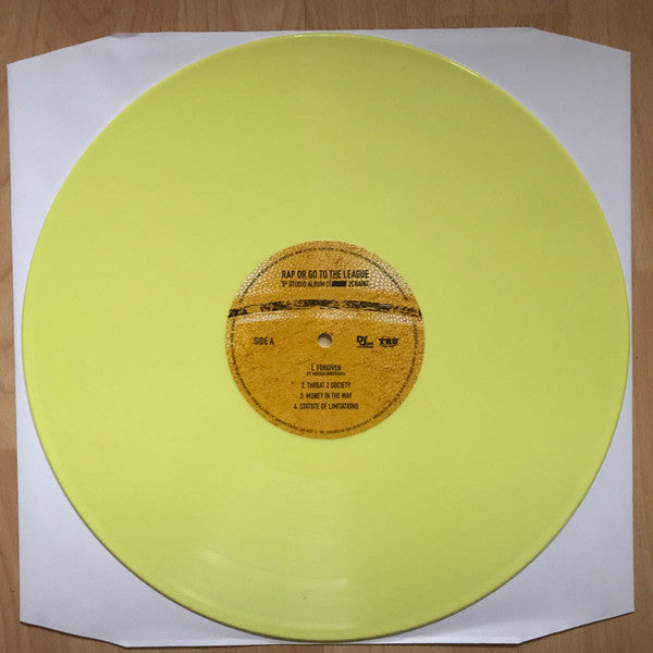 2 Chainz : Rap Or Go To The League (2xLP, Album, Yel)