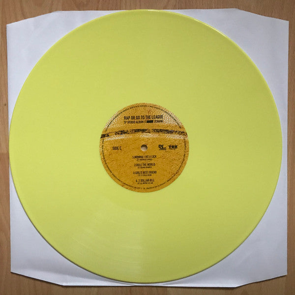 2 Chainz : Rap Or Go To The League (2xLP, Album, Yel)