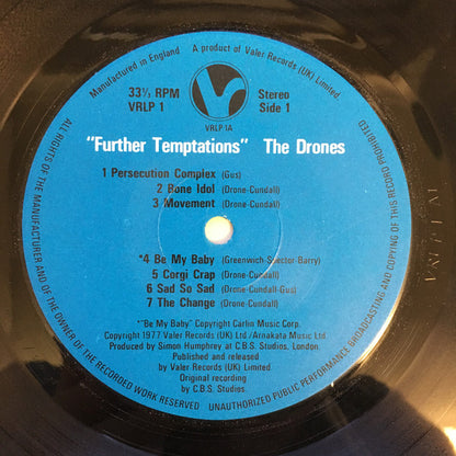 The Drones : Further Temptations (LP, Album)