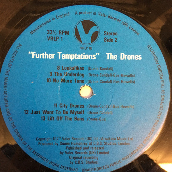 The Drones : Further Temptations (LP, Album)