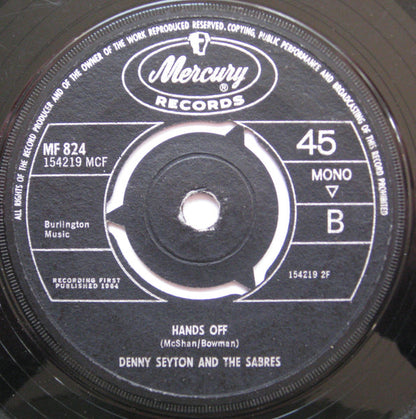 Denny Seyton And The Sabres* : The Way You Look Tonight (7", Single, 3 p)