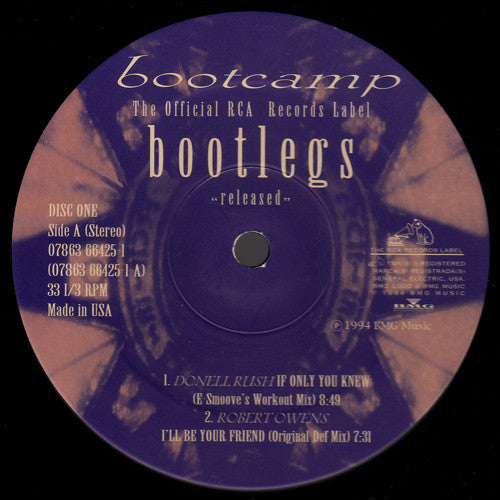 Various : Bootcamp (The Official RCA Records Label Bootlegs Released) (2x12", Comp, Ltd)