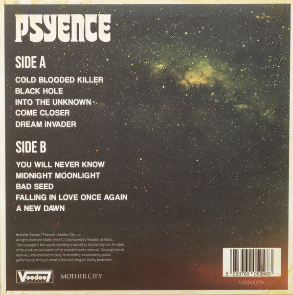 Psyence (2) : Psyence (LP, Album, Ora)