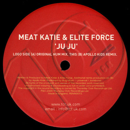 Meat Katie & Elite Force : Ju Ju (12")