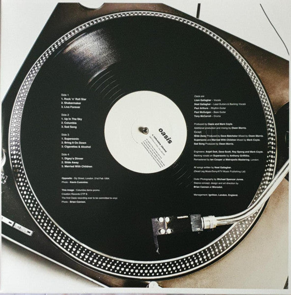 Oasis (2) : Definitely Maybe (2xLP, Album, Ltd, RE, RM, Sil)