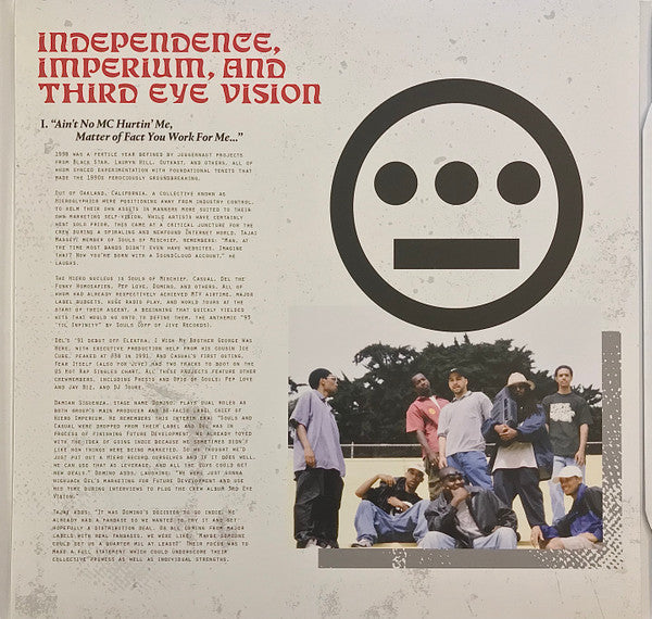 Hieroglyphics : 3rd Eye Vision (3xLP, Album, Ltd, RE, RM)
