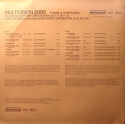 Klaus Wuesthoff Orchestra* / Kurt Drabek & Klaus Wuesthoff Orchestra* : Multivision 2000 (LP)