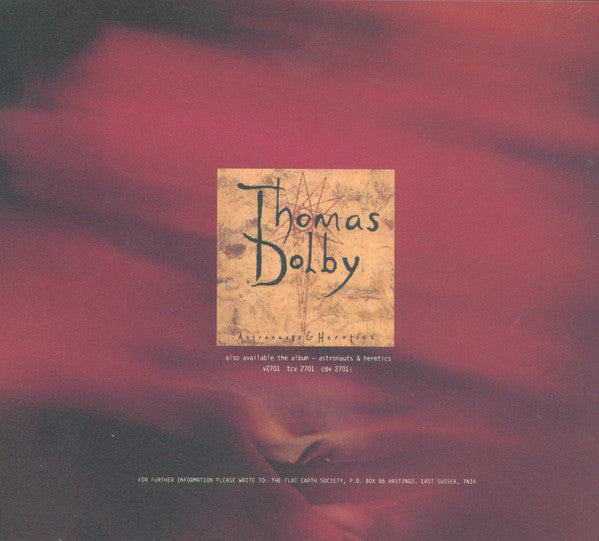 Thomas Dolby : Silk Pyjamas (CD, Single, Comp, Ltd, CD1)