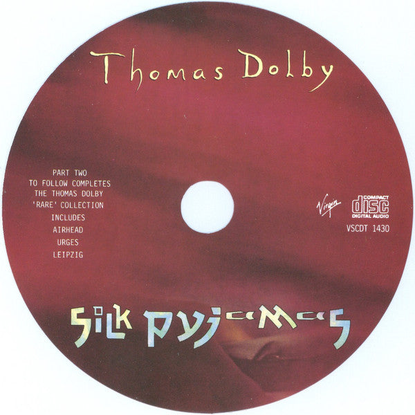 Thomas Dolby : Silk Pyjamas (CD, Single, Comp, Ltd, CD1)