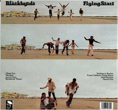 The Blackbyrds : Flying Start (LP, Album, RE, Gat)