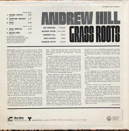 Andrew Hill : Grass Roots (LP, Album, RE)