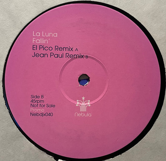 La Luna : Fallin' (12", Promo)