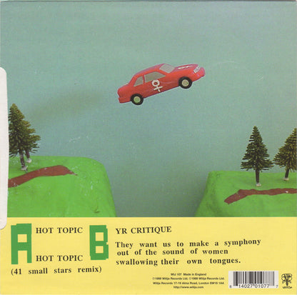 Le Tigre : Hot Topic (7")