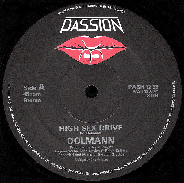 Dolmann : High Sex Drive (12")