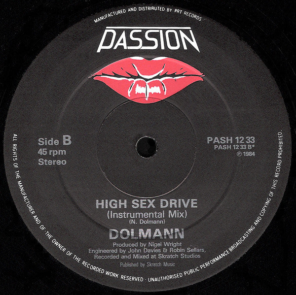 Dolmann : High Sex Drive (12")