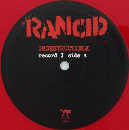 Rancid : Indestructible (2xLP, Album, Red)