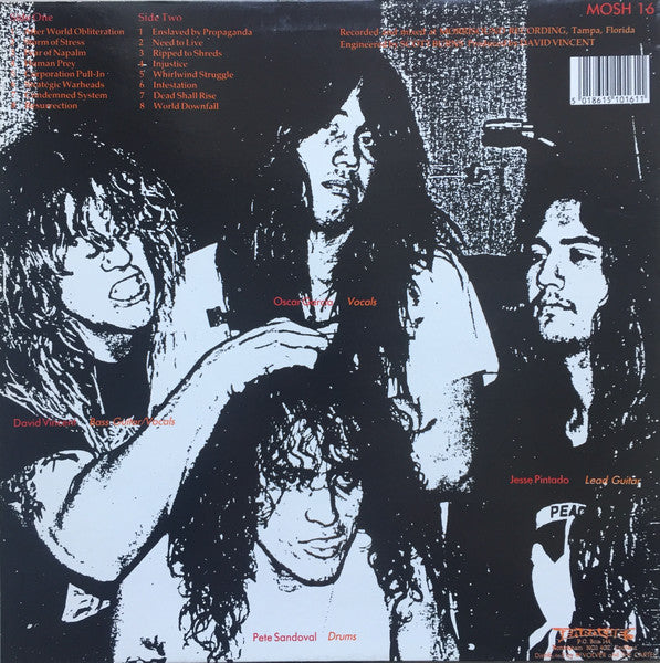 Terrorizer : World Downfall (LP, Album, Ins)