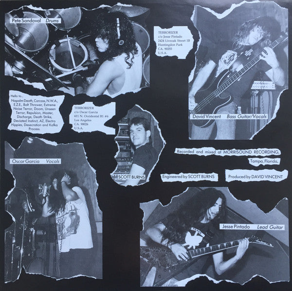 Terrorizer : World Downfall (LP, Album, Ins)