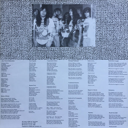 Terrorizer : World Downfall (LP, Album, Ins)