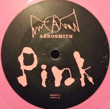 Aerosmith : Pink (7", Single, Pin)