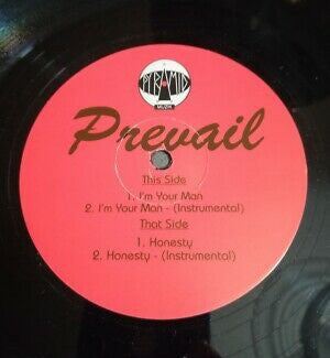 Prevail (11) : I'm Your Man / Honesty (12", Promo)