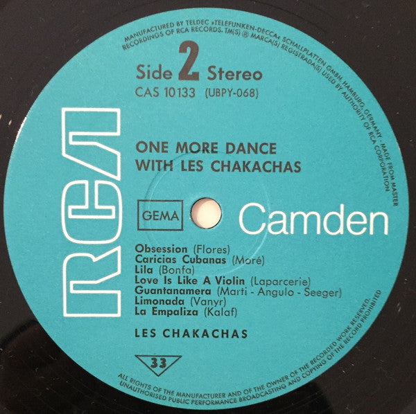 Les Chakachas* : One More Dance (LP, Album, RE)