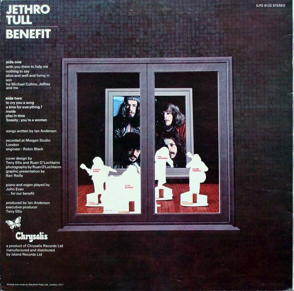 Jethro Tull : Benefit (LP, Album, Gre)