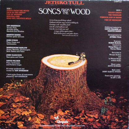 Jethro Tull : Songs From The Wood (LP, Album)