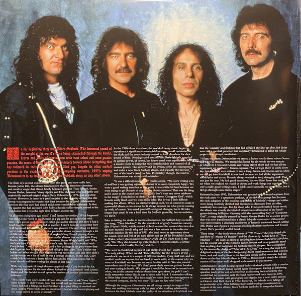 Black Sabbath : Dehumanizer (LP, Album, RE + LP + Dlx, Ltd, Gat)
