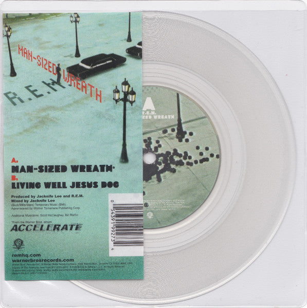 R.E.M. : Man-Sized Wreath (7", Single, Cle)