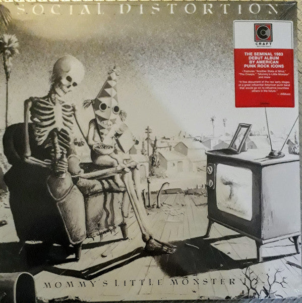 Social Distortion : Mommy's Little Monster (LP, Album, RE)