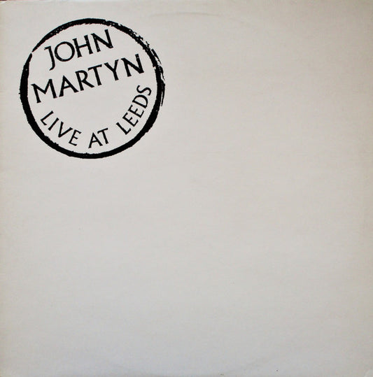 John Martyn : Live At Leeds (LP, Album, RP)