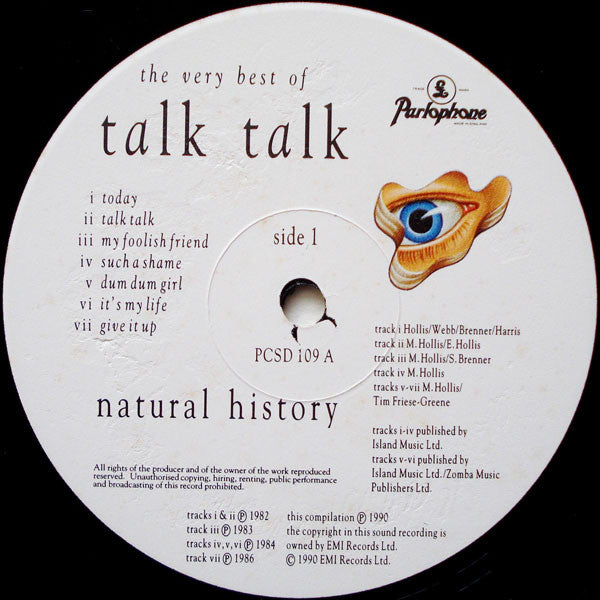 Talk Talk : Natural History (The Very Best Of Talk Talk) (LP, Comp)