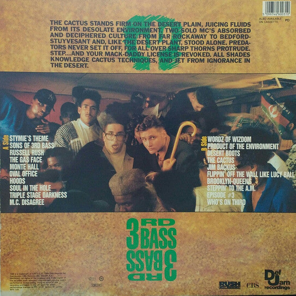 3rd Bass : The Cactus Al/Bum  (LP, Album)