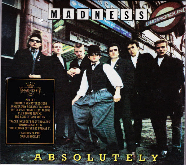 Madness : Absolutely (CD, Album, Enh, RE, RM + CD)