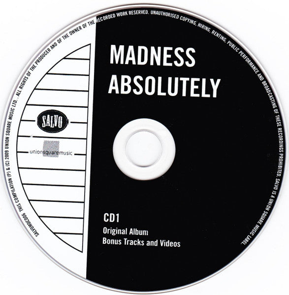 Madness : Absolutely (CD, Album, Enh, RE, RM + CD)